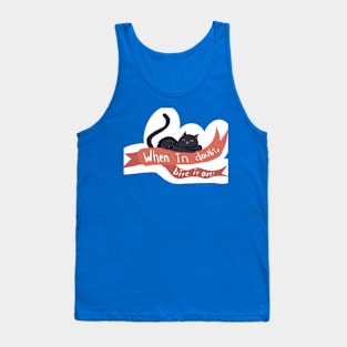 Bitey Cat Tank Top